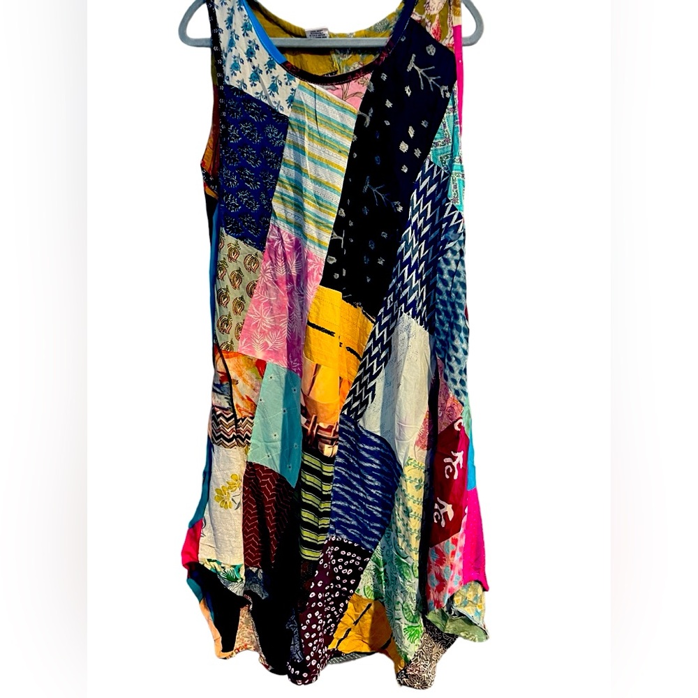 Coming for Tuesdays live show! NWT patchwork tank dresses - Picture 1 of 1
